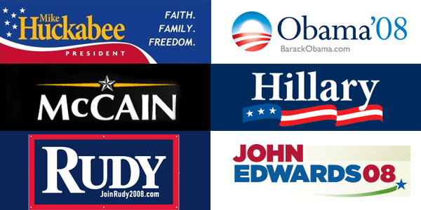 Logos Kandidaten