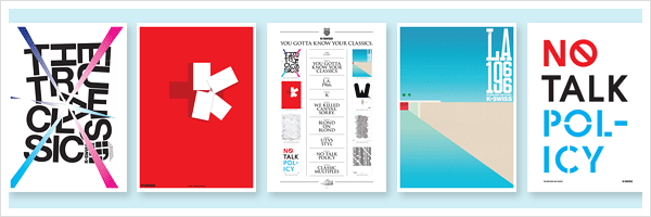 K-Swiss Poster-Serie