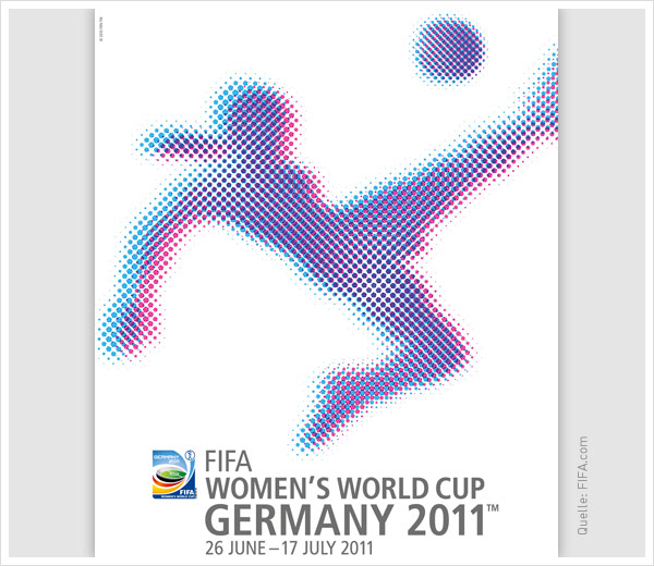Poster FIFA Frauen-Weltmeisterschaft 