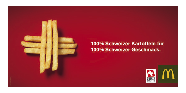 McDonald’s Kampagne Schweiz