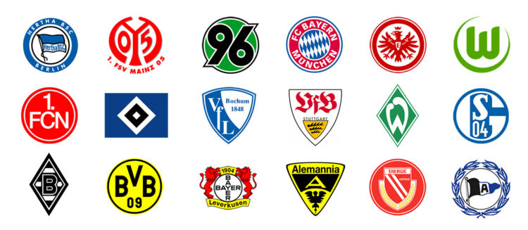 Logos Bundesligavereine