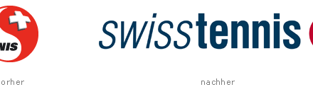 Schweizer Tennisverband mit neuem Logo