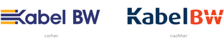 Kabel BW mit neuem Logo