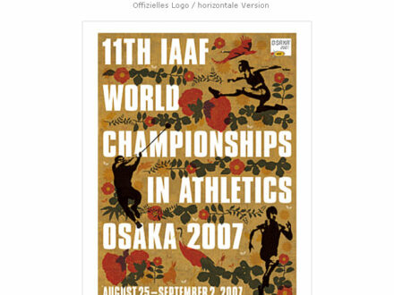 Logo der WM – Osaka 2007