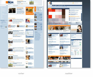 N24 sendet online im neuen Design