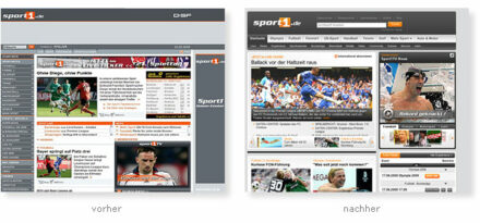 Sport1 mit neuem Webauftritt