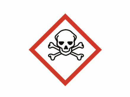 Neue Gefahrenkennzeichnung für Verpackungen – Symbol „Tödliche Vergiftung“, Quelle: Bundesinstitut für Risikobewertung