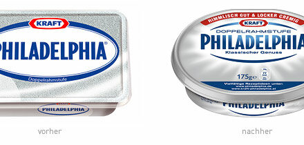 Rebranding der Marke Philadelphia