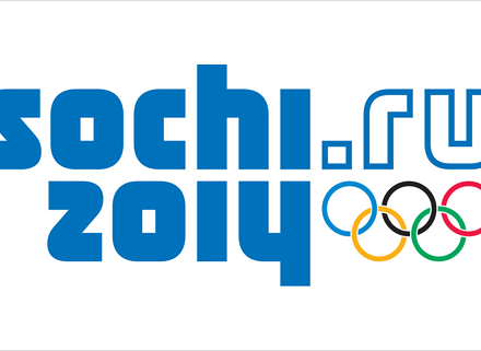 Logo der Winterspiele 2014 in Sochi