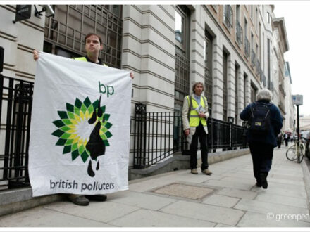 Greenpeace ruft zum Rebranding von BP auf