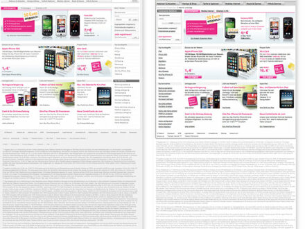 Telekom vereinheitlicht T-Mobile.de, Telekom.de und T-Home.de