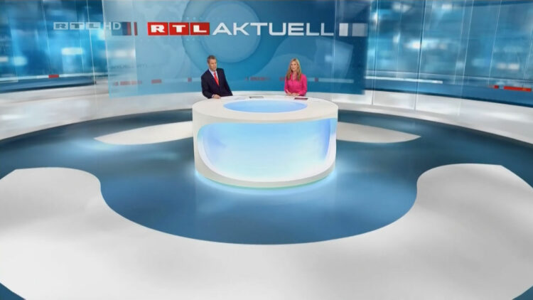 RTL Aktuell Studio Design (2010), Quelle: RTL