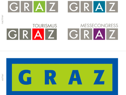 Graz im Quadrat – Das neue Stadtlogo