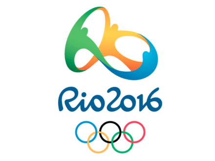 Das offizielle Logo der Olympischen Sommerspiele 2016 in Rio