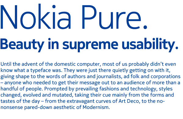Nokia Pure Font