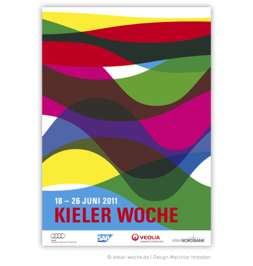 Plakat Kieler Woche 2011