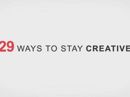 29 Möglichkeiten kreativ zu bleiben