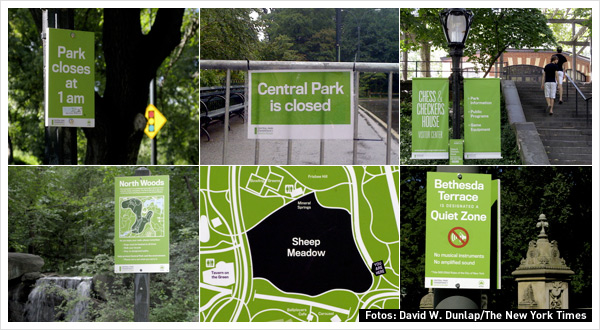 Central Park Typographie