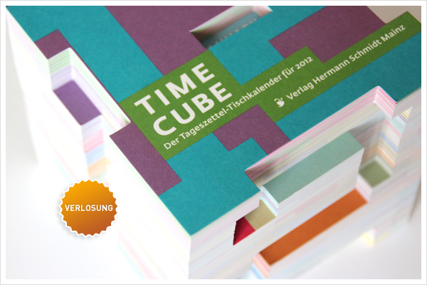 Time Cube Tischkalender