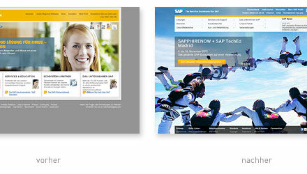 SAP.com Relaunch