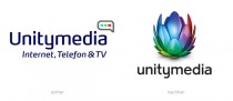 Unitymedia Logo – vorher und nachher