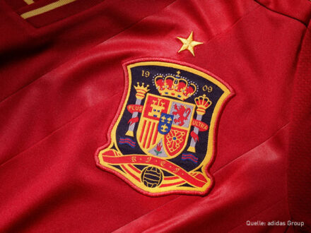 EM 2012 Trikot Spanien Wappen