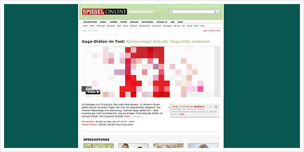 Spiegel Online Gesundheit