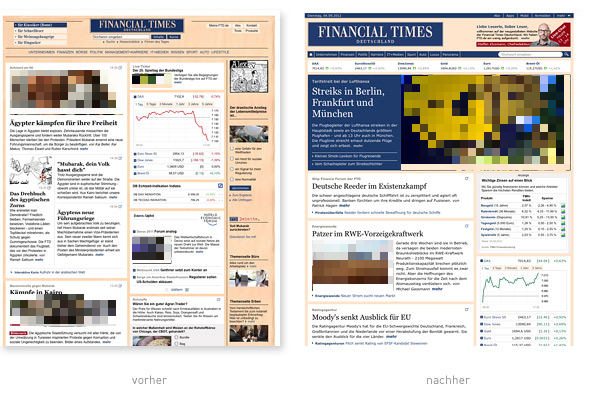 Financial Times Deutschland Relaunch