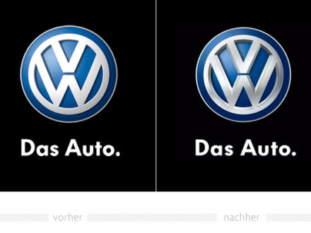 Volkswagen modifiziert Markenzeichen