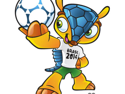 Armadillo Mascot FIFA 2014
