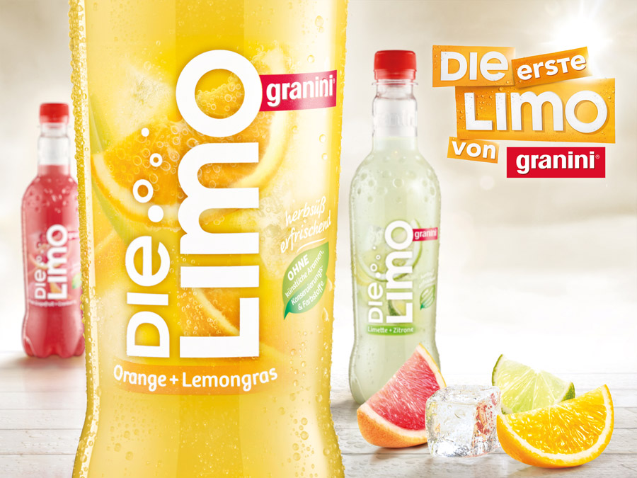 Granini Die Limo – Orange-Lemongras