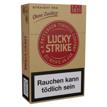 Lucky Strike Straight Red