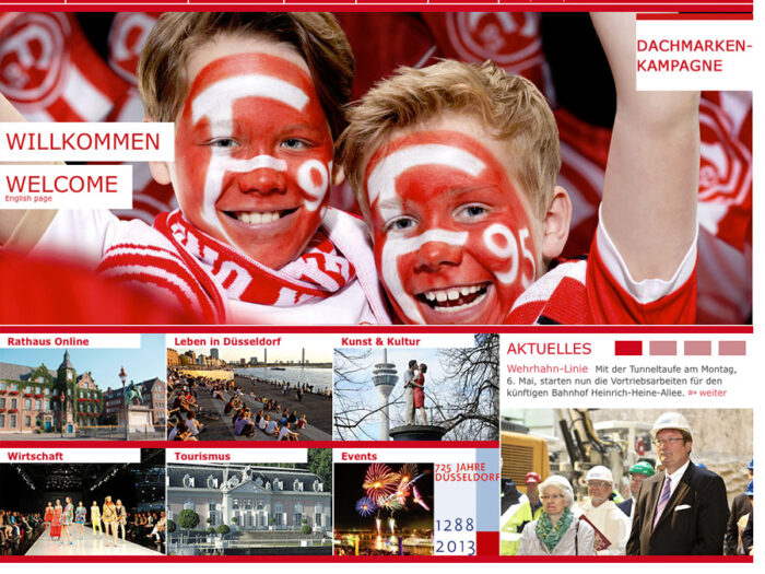 Düsseldorf Kampagnen-Website