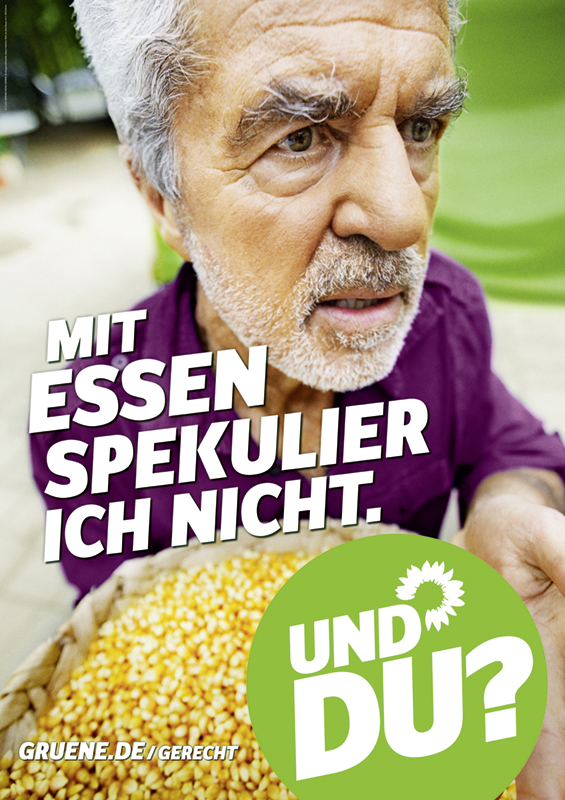 Bündnis90/Die Grünen Wahlplakat 2013 – Jürgen Trittin