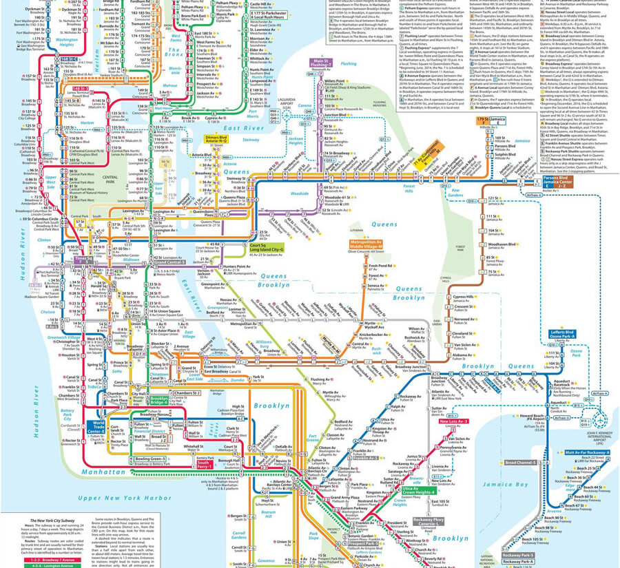 New York City Subway Map