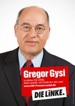 Die Linke Wahlplakat 2013 – Gregor Gysi