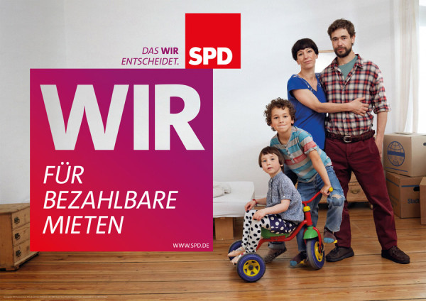 SPD Wahlplakat Bundestagswahl 2013
