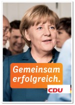 CDU Wahlplakat Bundestagswahl 2013
