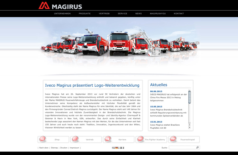 Magirus Website