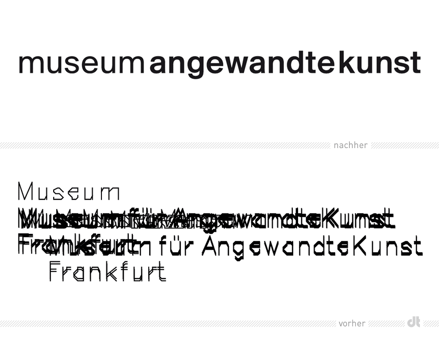 Museum Angewandte Kunst Frankfurt Logos