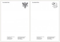 Kunsthalle Wien – Briefpapier