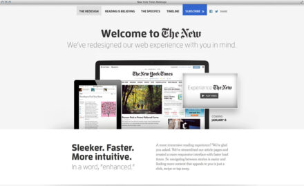 New York Times Relaunch