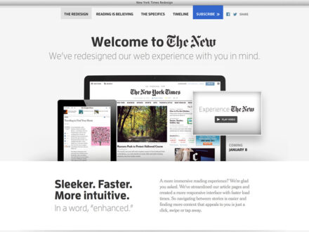 New York Times Relaunch