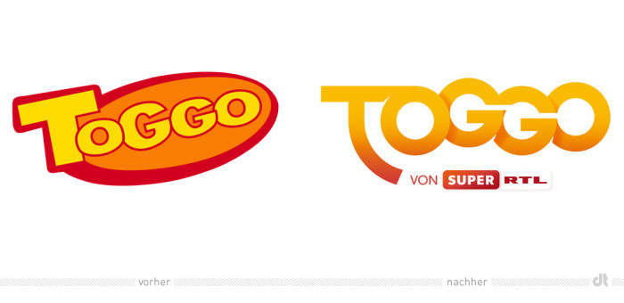 TOGGO Logo - vorher und nachher
