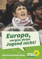 Die Grünen – Plakat Jugendarbeitslosigkeit