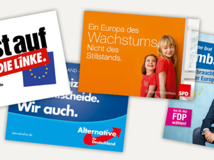 Die Plakate zur Europawahl 2014 – Teil 2