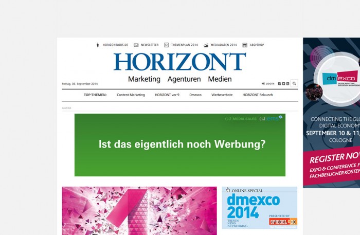 Horizont.net ab 09/2014