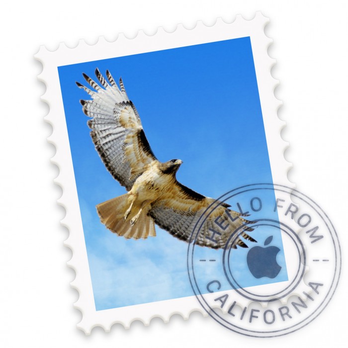 Mail-Symbol in Mac OS X Yosemite 