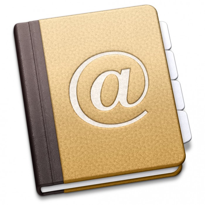 Kontakte-Symbol in Mac OS X Mavericks 