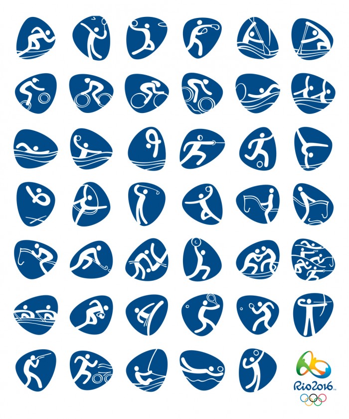 Piktogramme Der Olympischen Spiele 2016 In Rio Design Tagebuch